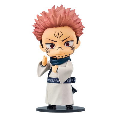 Figurine Ryomen Sukuna représentant le roi des fléaux dans Jujutsu Kaisen.