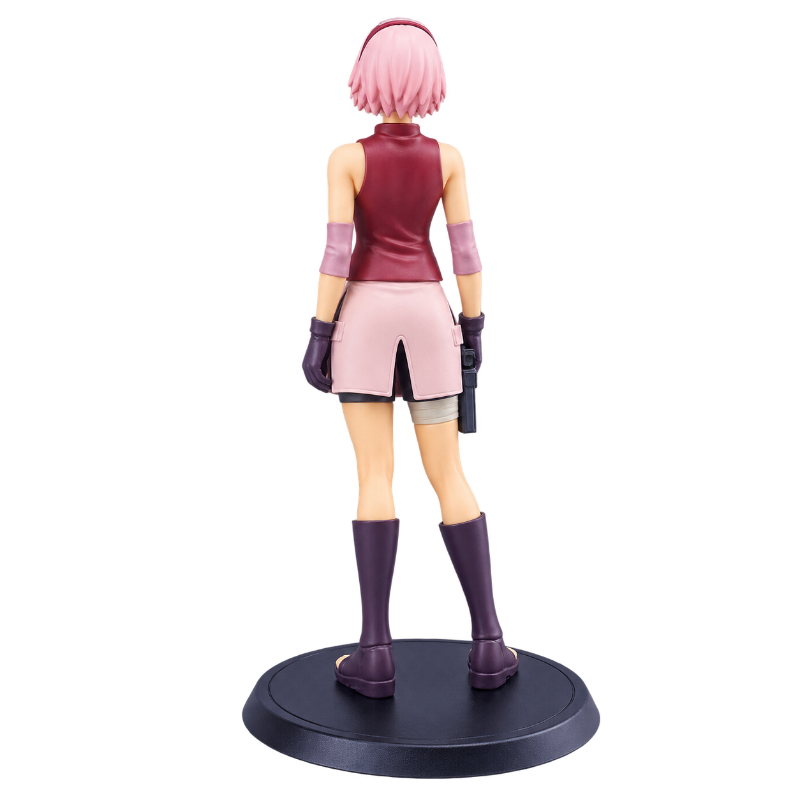 Figura de Sakura Haruno inspirada en el anime Naruto.