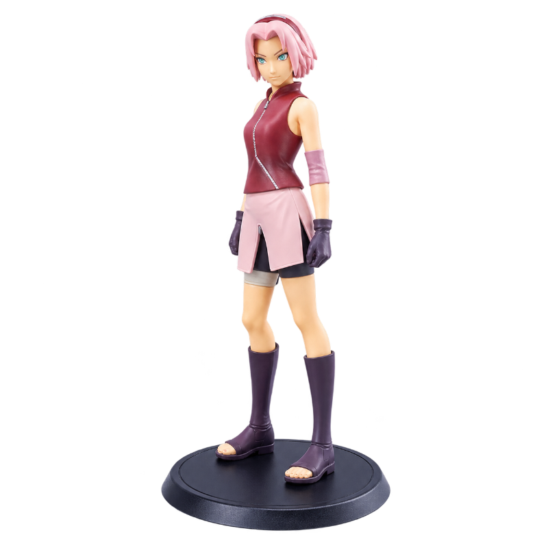 Figura de Sakura Haruno con un acabado detallado para coleccionistas.