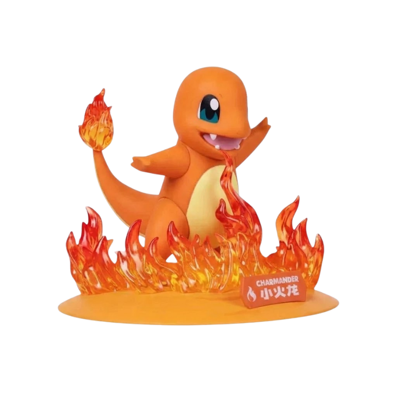 Figura de Charmander con detalles cuidados y un acabado de calidad.