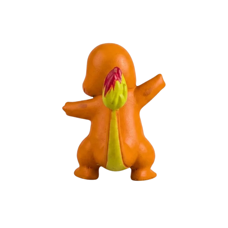 Figurine Salamèche Pokémon parfaite pour décorer une étagère ou enrichir une collection.