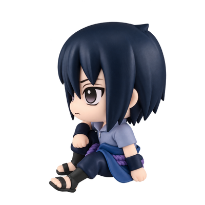 Figurine Sasuke Uchiha au style Kawaii pour les fans de manga.