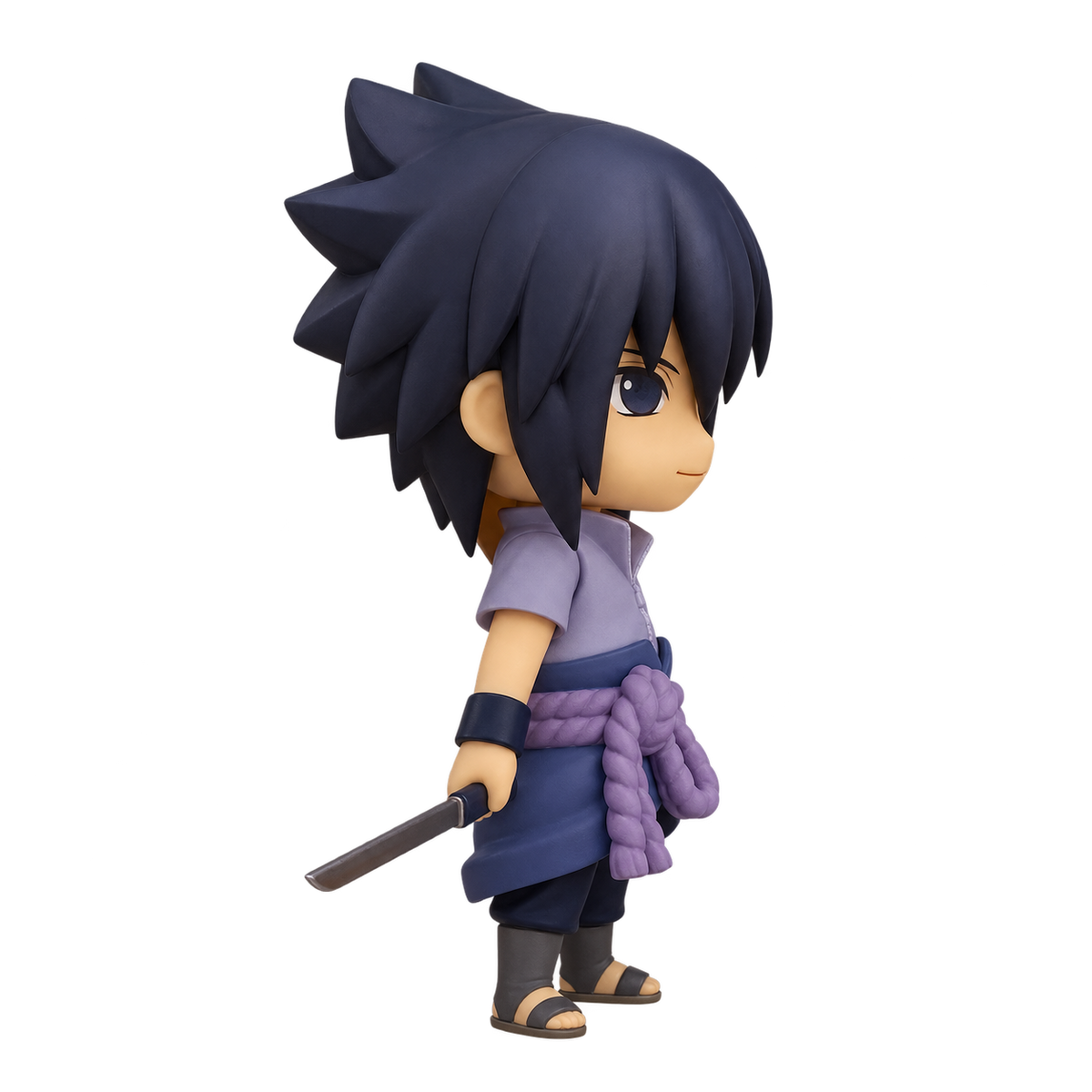 Figura adorable de Sasuke Uchiha de estilo kawaii