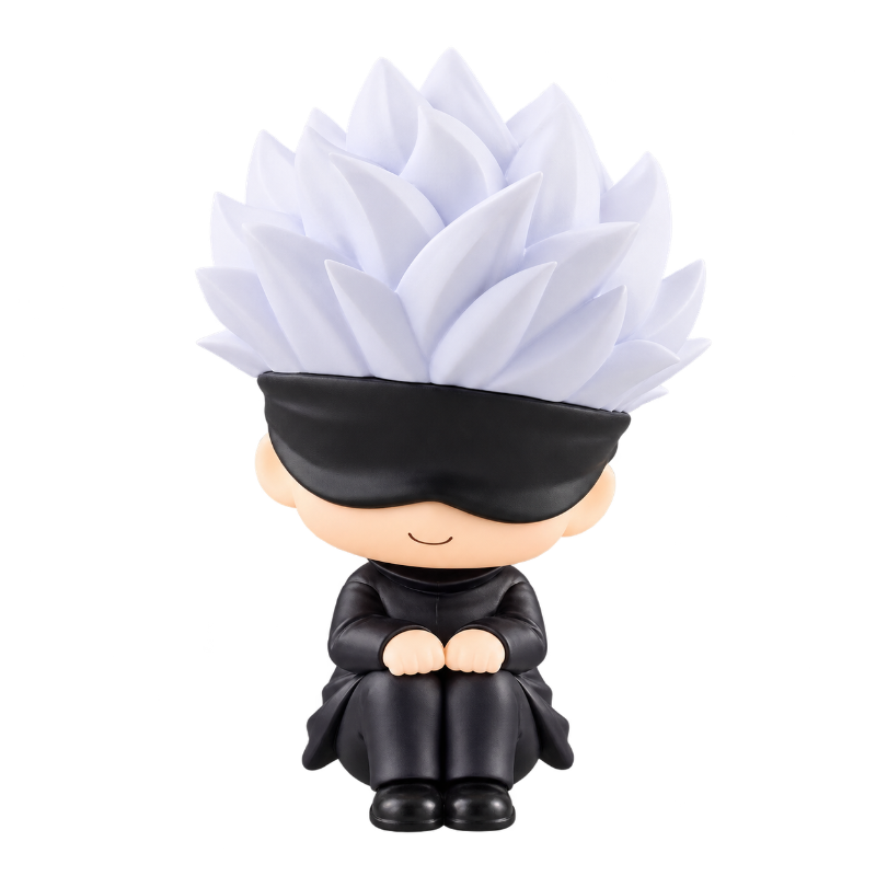 Figurine Kawaii de Satoru Gojo idéale pour les collectionneurs d’anime.