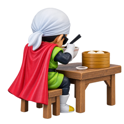 Figurine Son Gohan en Great Saiyaman lors d’un dîner | Dragon Ball Z