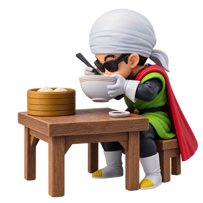 Figurine de collection Son Gohan Great Saiyaman Dîner | Dragon Ball Z