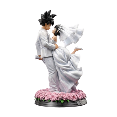 Dragon Ball Z Goku and Chichi marriage collectible