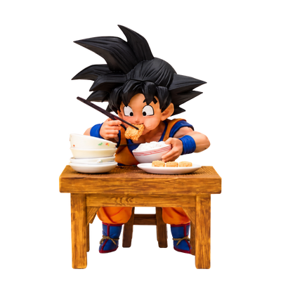 Figurine de Son Goku pendant un dîner | Dragon Ball Z