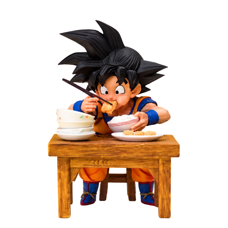 Figurine de Son Goku pendant un dîner | Dragon Ball Z