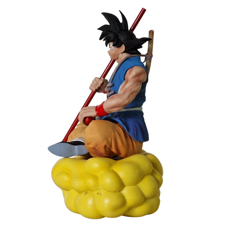 Figurine Son Goku avec le Nuage Magique inspirée de Dragon Ball Z