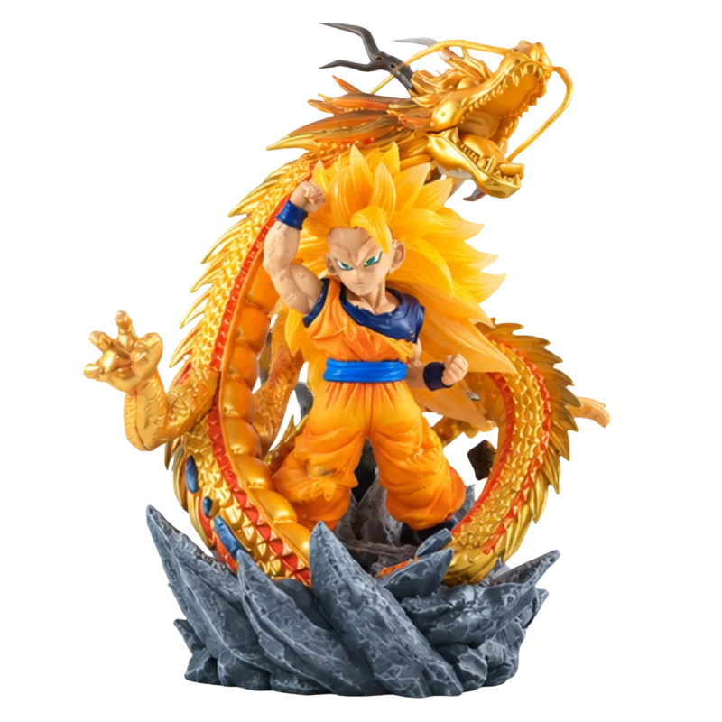 Figurine de Son Goku SSJ3 inspirée de Dragon Ball Z