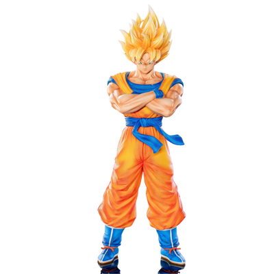 Figurine de Son Goku Super Saiyan inspirée de Dragon Ball Z