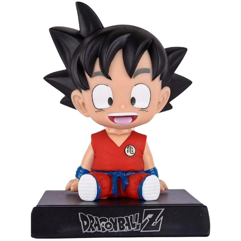 Support smartphone en forme de figurine Son Goku