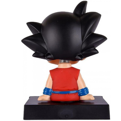 Figurine décorative Son Goku avec support téléphone
