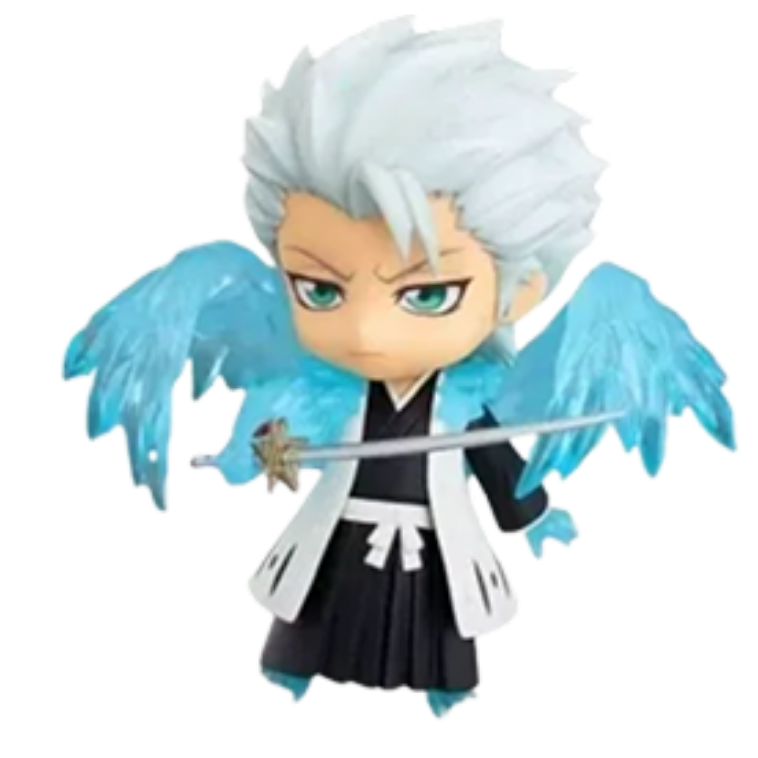 Figura articulada de Tōshirō Hitsugaya con un acabado detallado para coleccionistas.