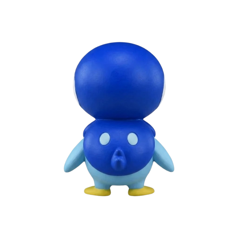 Figura de Piplup, el famoso Pokémon de tipo Agua