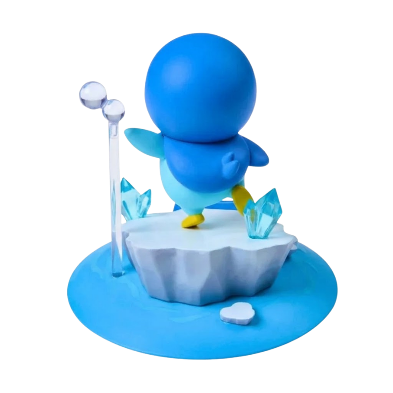 Figurine décorative Tiplouf avec ses grands yeux expressifs et son apparence mignonne.
