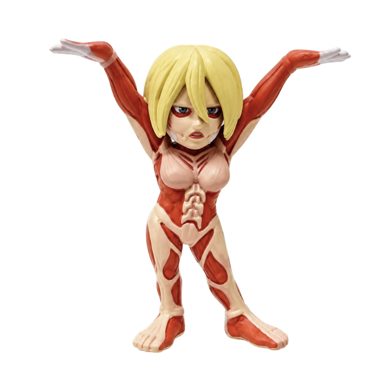 Lot de 5 figurines Titans Attack on Titan