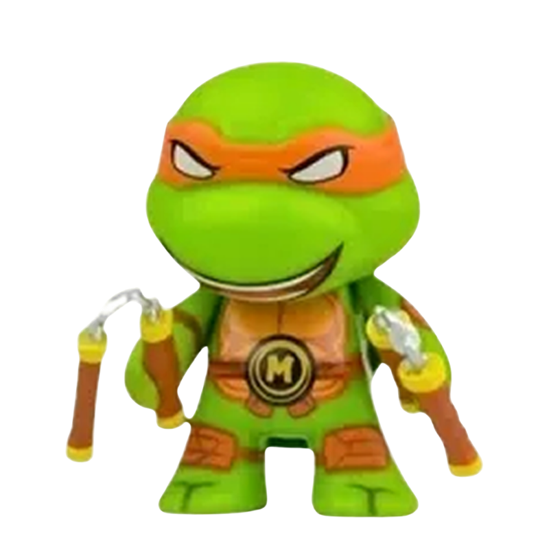 Figurines de collection Tortues Ninja pour les amateurs de dessins animés.