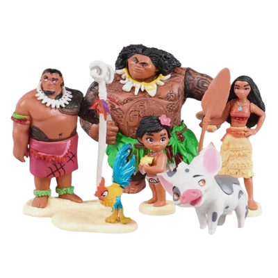Moana Figure Set (6 Pieces) | Disney - Saiko-Shop