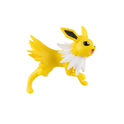 Figurine Pokémon Voltali représentant le célèbre Pokémon de type Électrik.