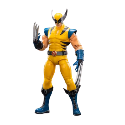 Figurine Marvel Wolverine Super War représentant le célèbre super-héros mutant des X-Men.