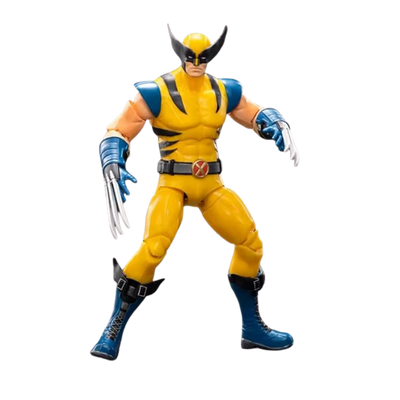 Figurine de collection Wolverine Super War Marvel avec des détails soignés et des couleurs fidèles.