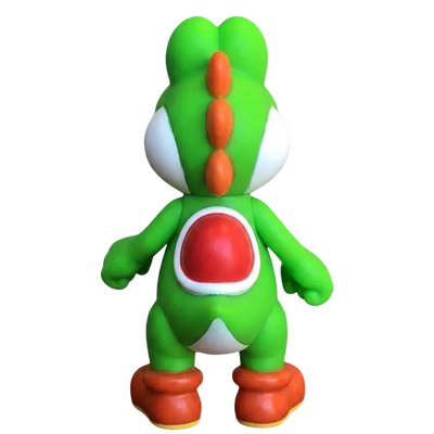 Figurine de Yoshi représentant le célèbre personnage de l’univers Nintendo.