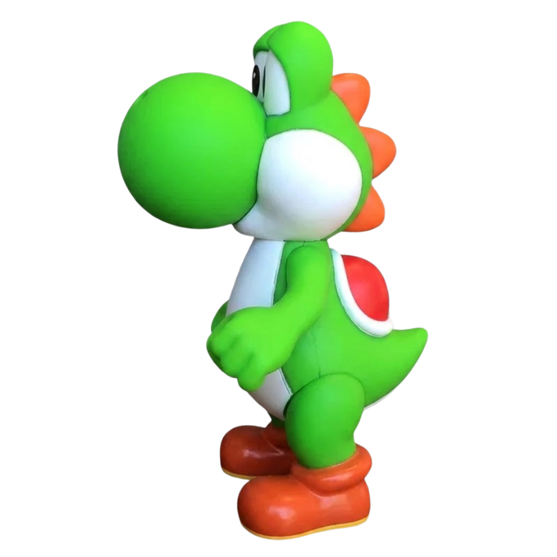 Figura de Super Mario que representa a Yoshi en una pose emblemática.