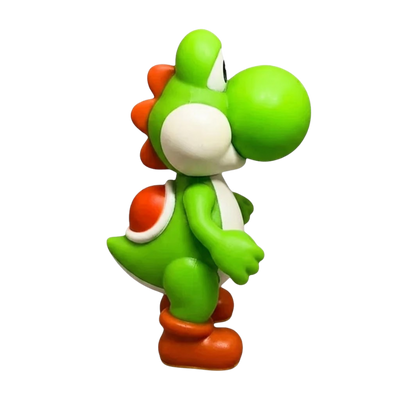Figura de Yoshi, el famoso personaje de Nintendo.
