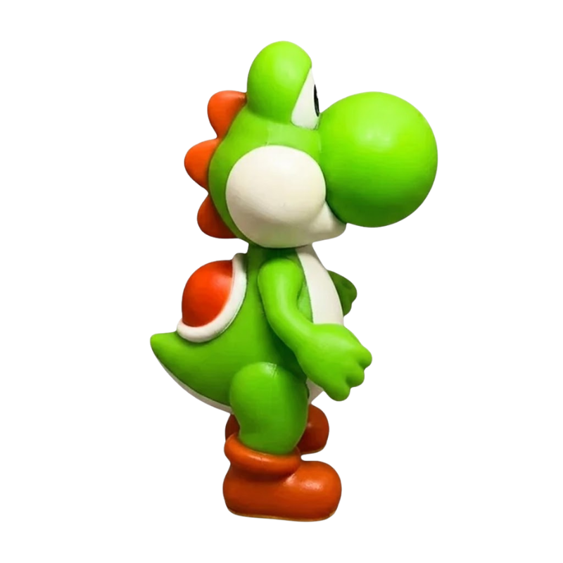 Figura de Yoshi, el famoso personaje de Nintendo.