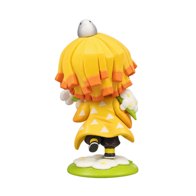 Figurine Zenitsu Agatsuma Kawaii avec des détails soigneusement réalisés