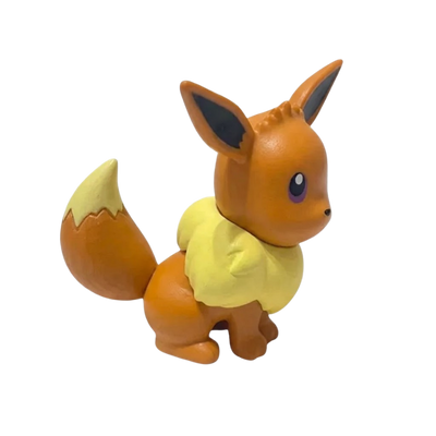 Figurine Pokémon Évoli idéale pour les collectionneurs et les passionnés de Pokémon.