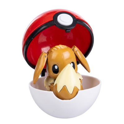 Évoli Pokémon, figurine au style adorable et élégant.