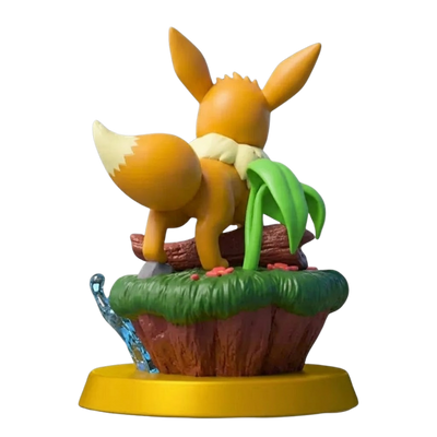Figurine Pokémon Évoli idéale pour les collectionneurs et les passionnés de Pokémon.