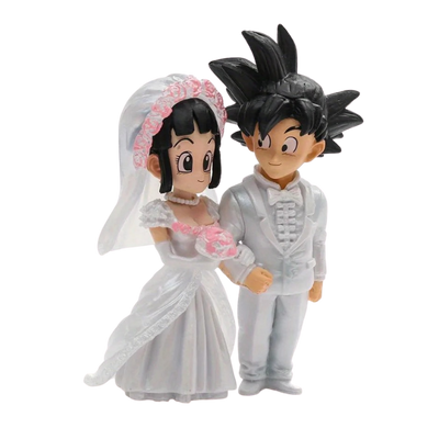 "Son Goku & Chichi Kawaii" Figure | Dragon Ball Z