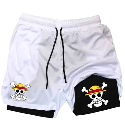 Short de Compression " Pirate " | One Piece Saiko-Shop