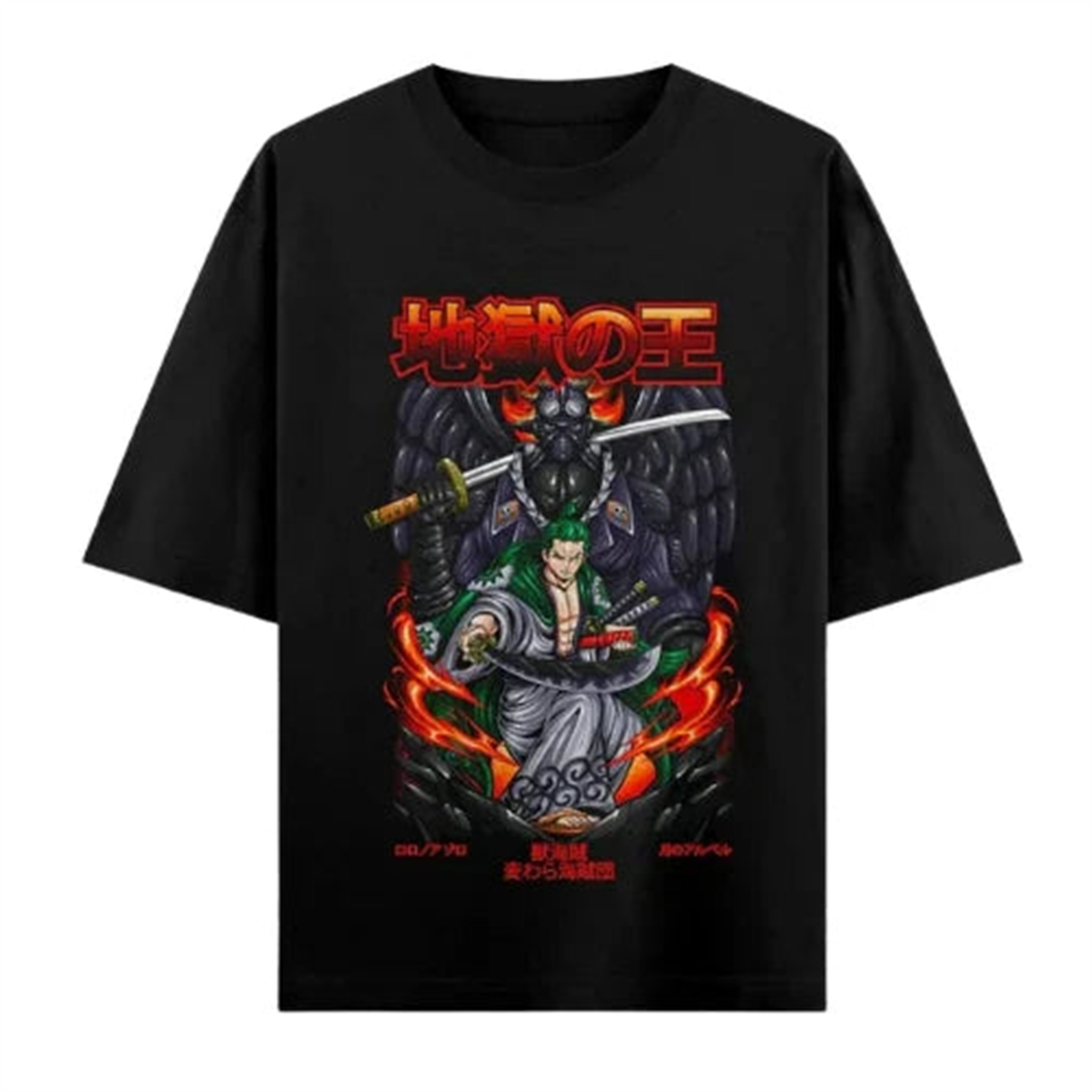 T-shirt Zoro " Oversize " | One Piece - Saiko-Shop