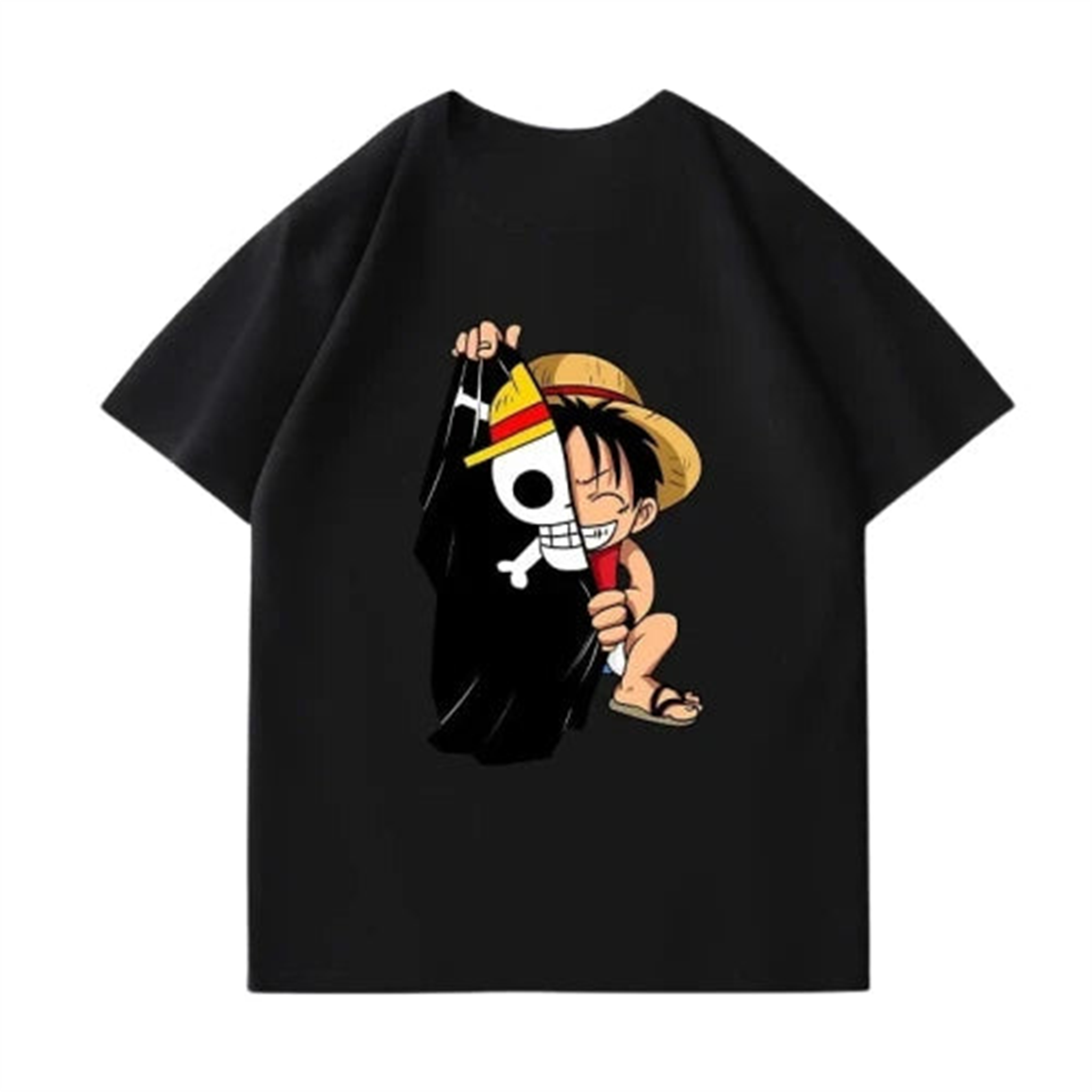 T-shirt Luffy " Vintage " | One Piece - image 2 - Saiko-Shop