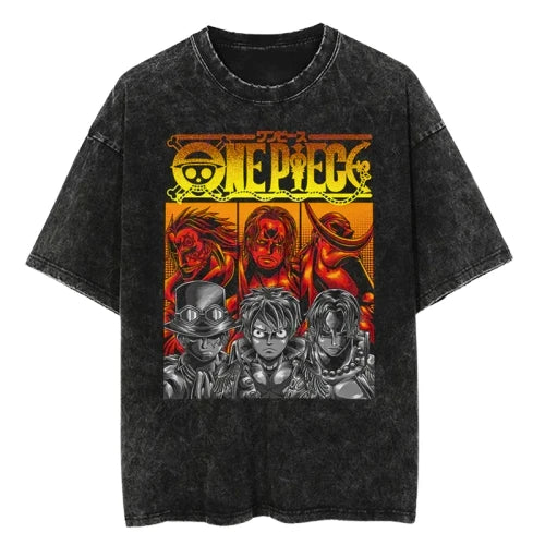 T-shirt Le Trio " Oversize " | One Piece Saiko-Shop