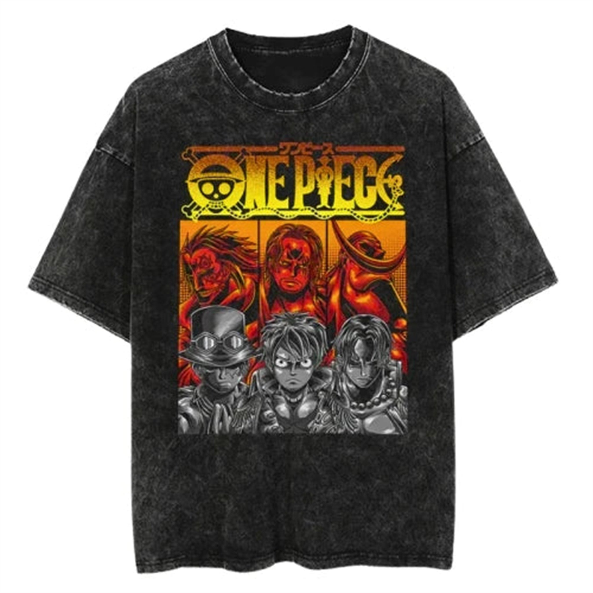 T-shirt Le Trio " Oversize " | One Piece - image 7 - Saiko-Shop