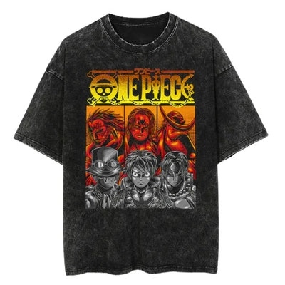 T-shirt Le Trio " Oversize " | One Piece Saiko-Shop