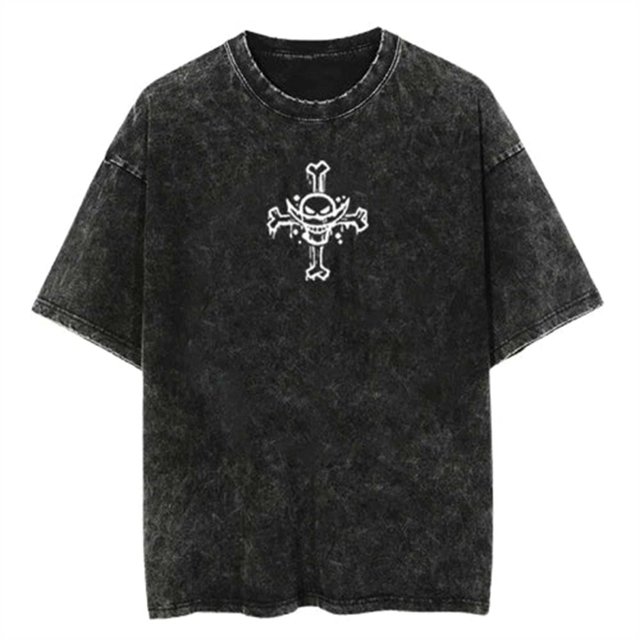 T-shirt Croix Pirate " Oversize " | One Piece - Saiko-Shop