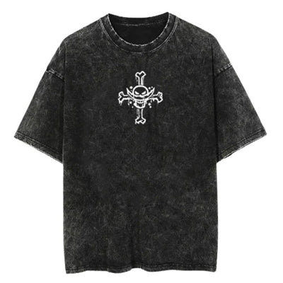 T-shirt Croix Pirate " Oversize " | One Piece - Saiko-Shop
