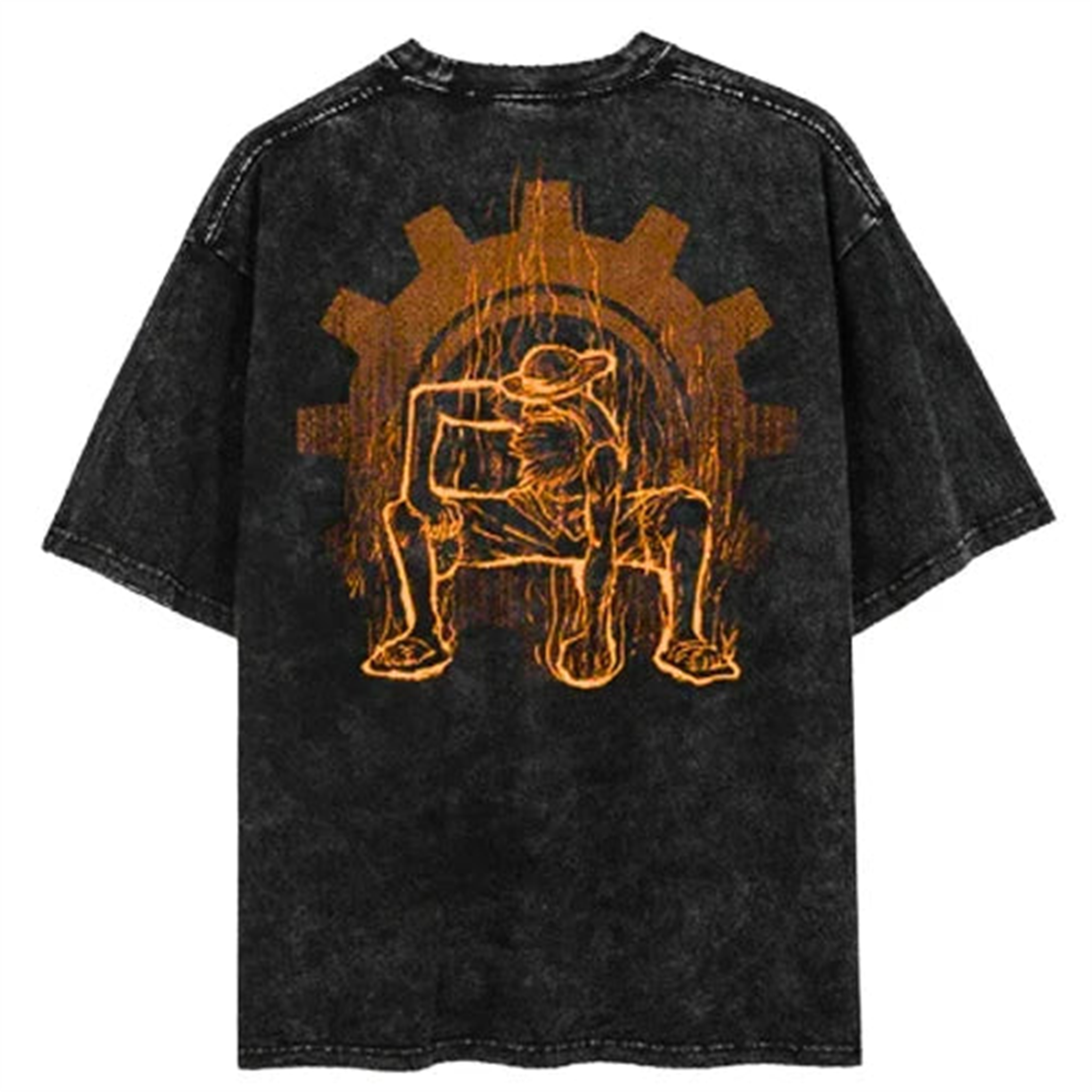 T-shirt Luffy " Oversize " | One Piece - Saiko-Shop