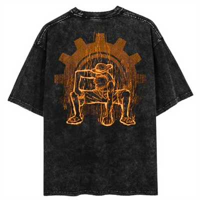 T-shirt Luffy " Oversize " | One Piece - Saiko-Shop