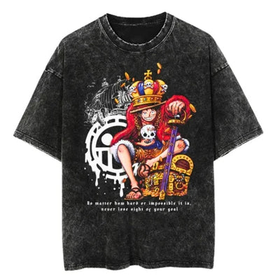 T-shirt Luffy " Oversize " | One Piece - Saiko-Shop