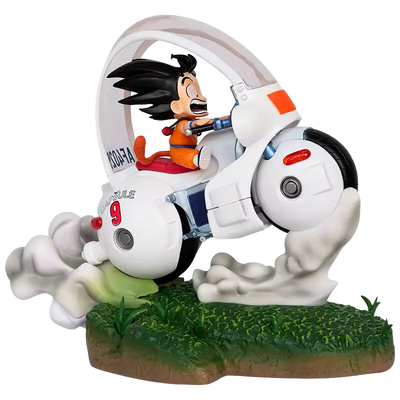 Figurine Son Goku " Capsule Motorcycle " | Dragon Ball Z - Saiko-Shop